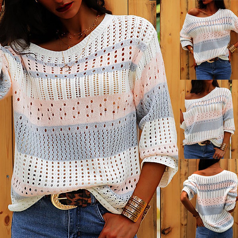 Women Loose Casual Sweater Women Loose Casual Sweater