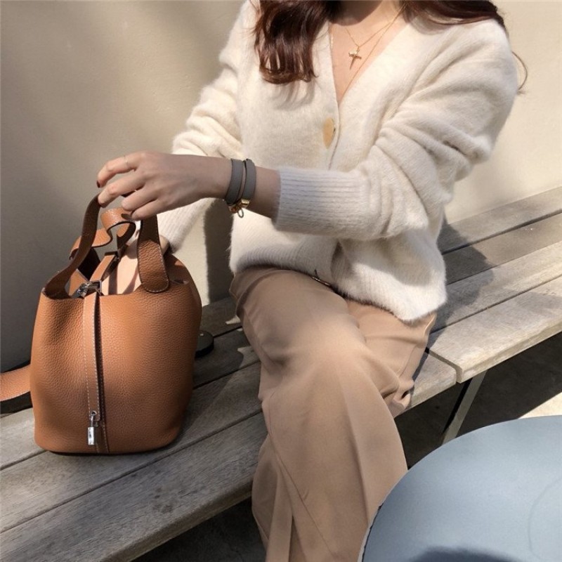 Lazy knitted cardigan top women Lazy knitted cardigan top women