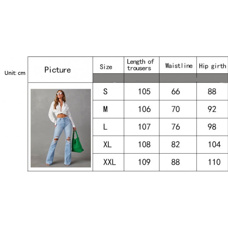 Fashion Temperament Wide-leg Jeans Women Fashion Temperament Wide-leg Jeans Women
