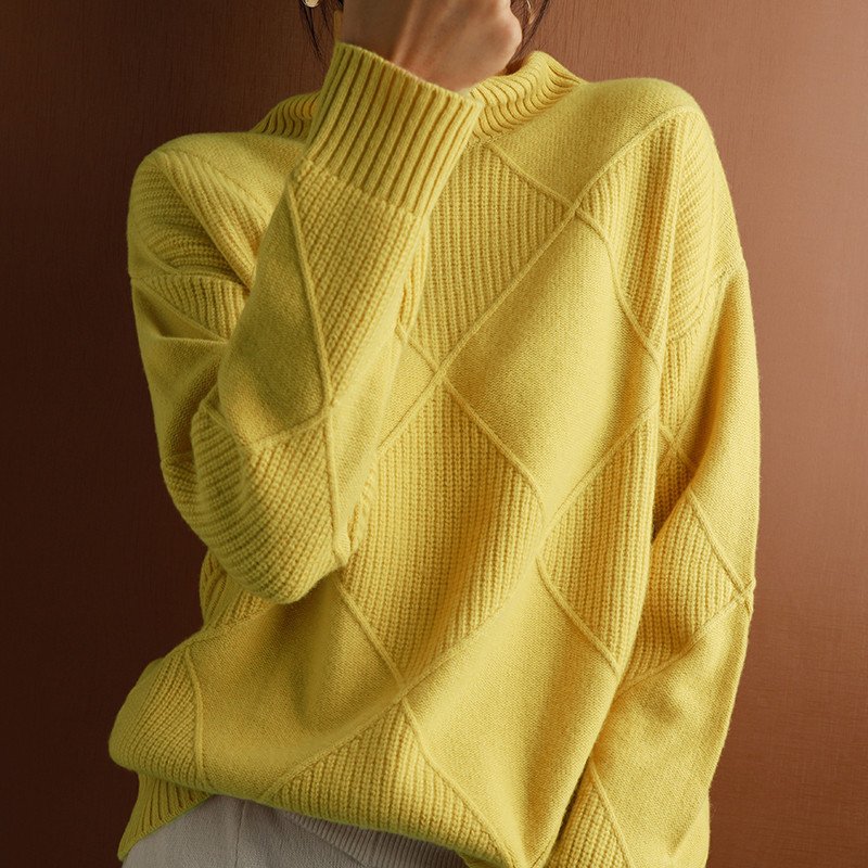 Knitwear Autumn And Winter Long-sleeved ...