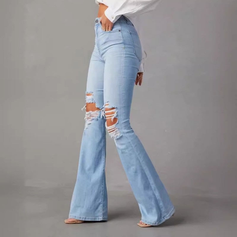 Fashion Temperament Wide-leg Jeans Women Fashion Temperament Wide-leg Jeans Women