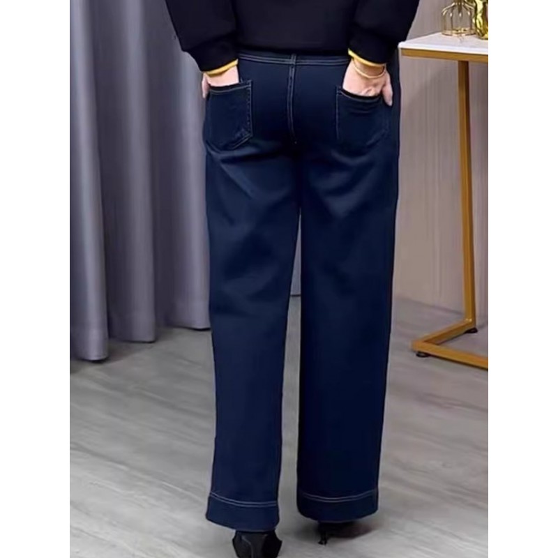 Loose Slimming Washed Denim Jeans For Women Loose Slimming Washed Denim Jeans For Women