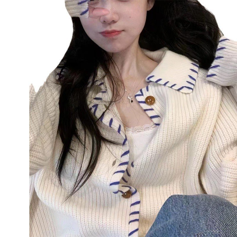 Cropped Knit Cardigan Sweater For Women Cropped Knit Cardigan Sweater For Women