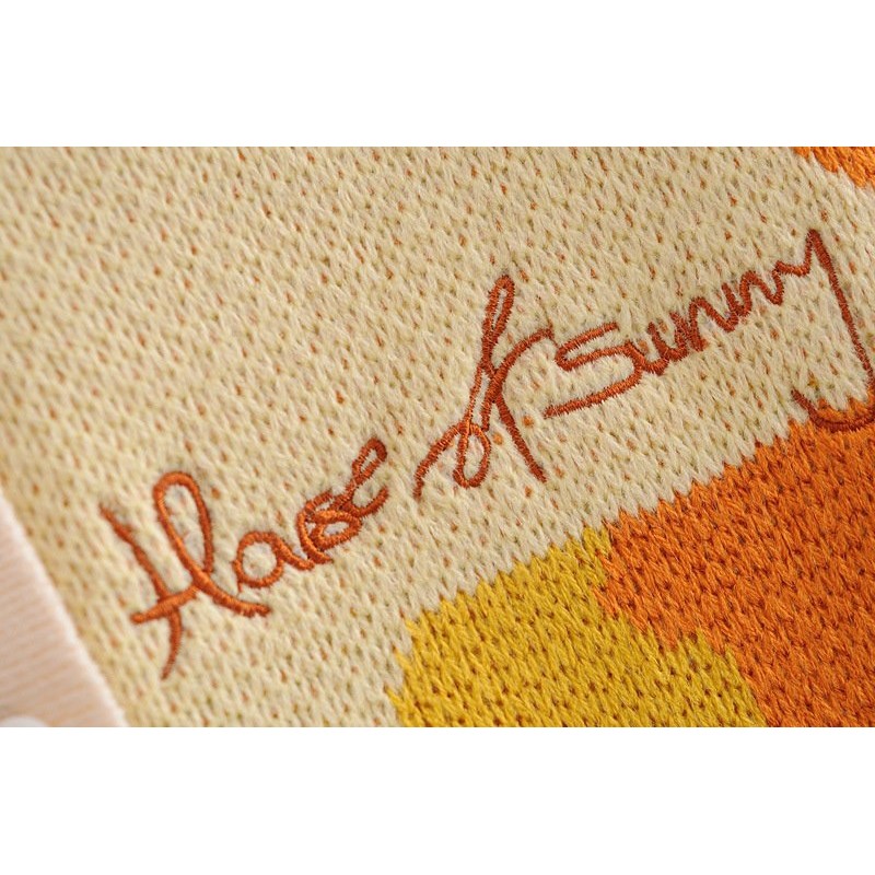 Retro sweater cardigan jacket women knitwear
