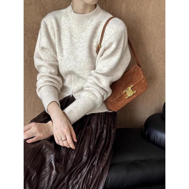 Casual Round Neck Sweater For Women Casual Round Neck Sweater For Women