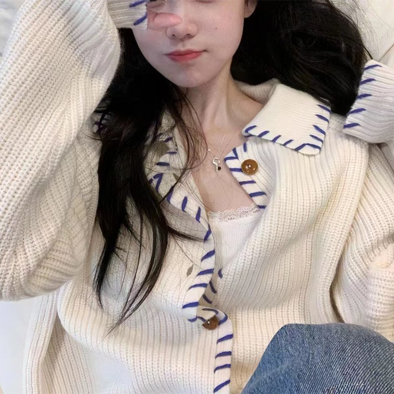 Cropped Knit Cardigan Sweater For Women Cropped Knit Cardigan Sweater For Women
