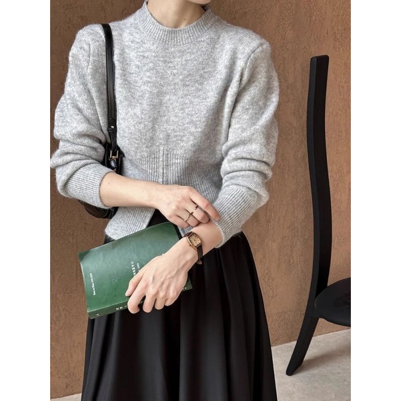 Casual Round Neck Sweater For Women Casual Round Neck Sweater For Women
