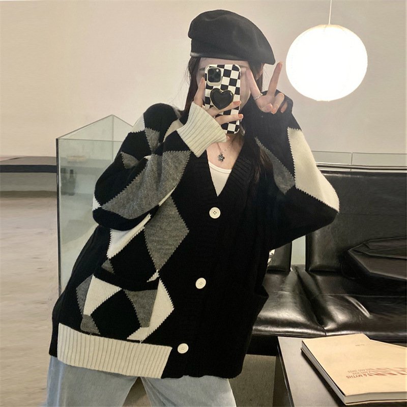 Knitted Cardigan Women Coat Top Knitted Cardigan Women Coat Top