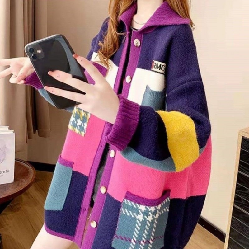 Knitted Cardigan Sweater Coat For Women Knitted Cardigan Sweater Coat For Women
