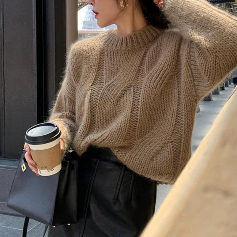 Fashion Loose Knit Sweater For Women Fashion Loose Knit Sweater For Women