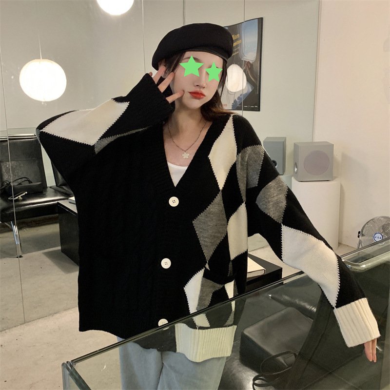 Knitted Cardigan Women Coat Top Knitted Cardigan Women Coat Top