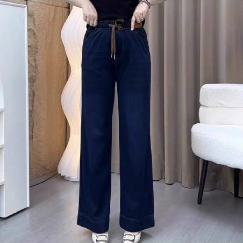 Loose Slimming Washed Denim Jeans For Women Loose Slimming Washed Denim Jeans For Women