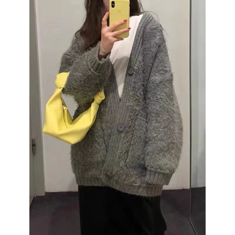 Fashionable Knitted Cardigan Sweater For Women